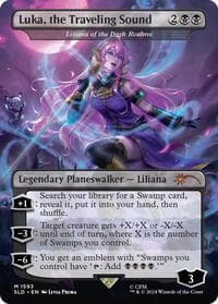 Luka, the Traveling Sound - Liliana of the Dark Realms - Secret Lair Drop Series - Magic: The Gathering card