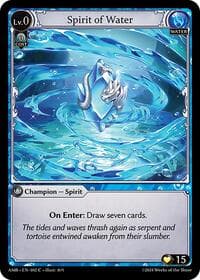Spirit of Water - Mortal Ambition - Grand Archive TCG card