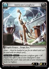 Intricate Longbow - Mortal Ambition - Grand Archive TCG card