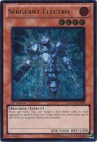 Sergeant Electro (UTR) - Photon Shockwave - YuGiOh card