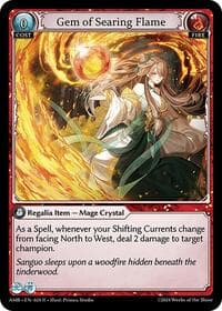 Gem of Searing Flame - Mortal Ambition - Grand Archive TCG card