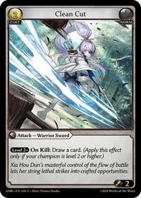 Clean Cut - Mortal Ambition - Grand Archive TCG card