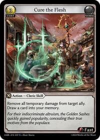 Cure the Flesh - Mortal Ambition - Grand Archive TCG card