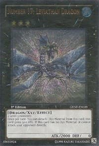 Number 17: Leviathan Dragon (UTR) - Generation Force - YuGiOh card
