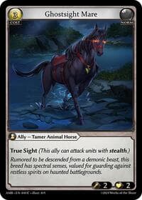 Ghostsight Mare - Mortal Ambition - Grand Archive TCG card