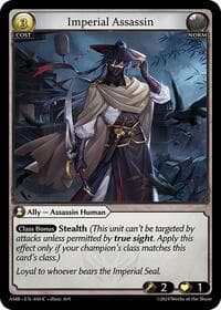 Imperial Assassin - Mortal Ambition - Grand Archive TCG card