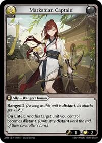Marksman Captain - Mortal Ambition - Grand Archive TCG card