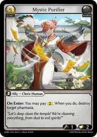 Mystic Purifier - Mortal Ambition - Grand Archive TCG card