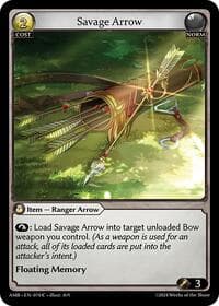 Savage Arrow - Mortal Ambition - Grand Archive TCG card