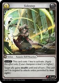 Sidestep - Mortal Ambition - Grand Archive TCG card