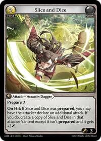 Slice and Dice - Mortal Ambition - Grand Archive TCG card