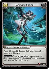 Swerving Spring - Mortal Ambition - Grand Archive TCG card