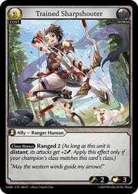 Trained Sharpshooter - Mortal Ambition - Grand Archive TCG card