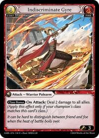 Indiscriminate Gyre - Mortal Ambition - Grand Archive TCG card