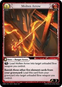 Molten Arrow - Mortal Ambition - Grand Archive TCG card