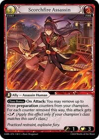 Scorchfire Assassin - Mortal Ambition - Grand Archive TCG card