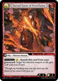 Sword Saint of Everflame - Mortal Ambition - Grand Archive TCG card