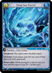 Deep Sea Fractal - Mortal Ambition - Grand Archive TCG card