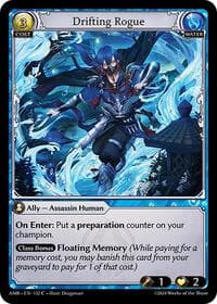 Drifting Rogue - Mortal Ambition - Grand Archive TCG card