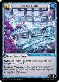 Frozen Quill - Mortal Ambition - Grand Archive TCG card