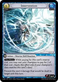 Intervention - Mortal Ambition - Grand Archive TCG card