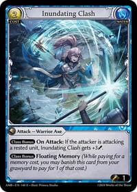 Inundating Clash - Mortal Ambition - Grand Archive TCG card