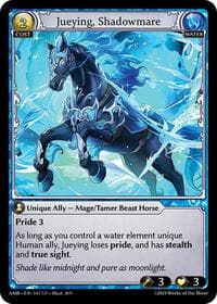 Jueying, Shadowmare - Mortal Ambition - Grand Archive TCG card