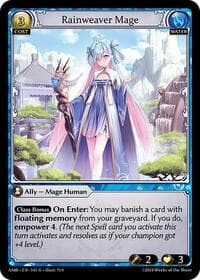Rainweaver Mage - Mortal Ambition - Grand Archive TCG card