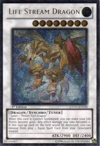 Life Stream Dragon (UTR) - Extreme Victory - YuGiOh card