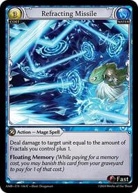 Refracting Missile - Mortal Ambition - Grand Archive TCG card