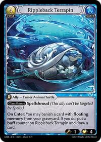 Rippleback Terrapin - Mortal Ambition - Grand Archive TCG card