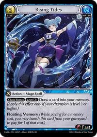 Rising Tides - Mortal Ambition - Grand Archive TCG card