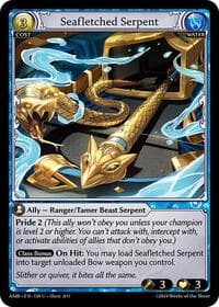 Seafletched Serpent - Mortal Ambition - Grand Archive TCG card