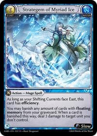 Strategem of Myriad Ice - Mortal Ambition - Grand Archive TCG card