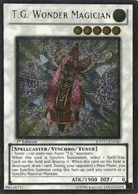 T.G. Wonder Magician (UTR) - Extreme Victory - YuGiOh card