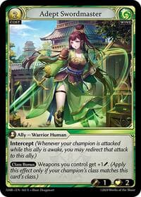 Adept Swordmaster - Mortal Ambition - Grand Archive TCG card