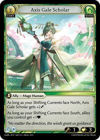 Axis Gale Scholar - Mortal Ambition - Grand Archive TCG card