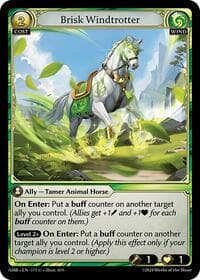 Brisk Windtrotter - Mortal Ambition - Grand Archive TCG card