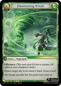 Disorienting Winds - Mortal Ambition - Grand Archive TCG card
