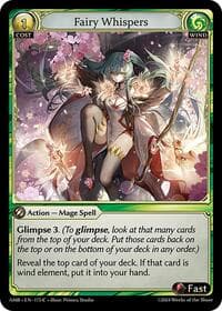 Fairy Whispers - Mortal Ambition - Grand Archive TCG card