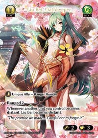 Liu Bei, Oathkeeper (CSR) - Mortal Ambition - Grand Archive TCG card
