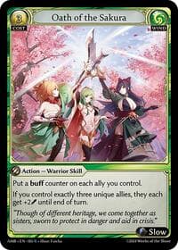 Oath of the Sakura - Mortal Ambition - Grand Archive TCG card