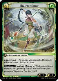 Shu Frontliner - Mortal Ambition - Grand Archive TCG card
