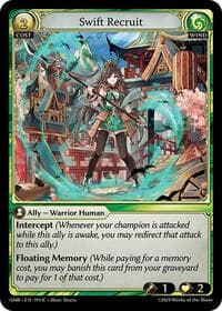 Swift Recruit - Mortal Ambition - Grand Archive TCG card