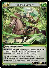 Yunzhou Cavalry - Mortal Ambition - Grand Archive TCG card