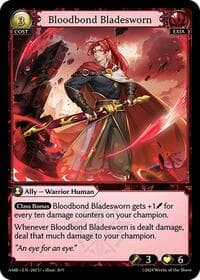 Bloodbond Bladesworn - Mortal Ambition - Grand Archive TCG card