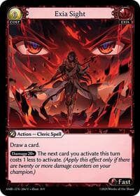 Exia Sight - Mortal Ambition - Grand Archive TCG card