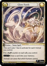 Glow Forth - Mortal Ambition - Grand Archive TCG card