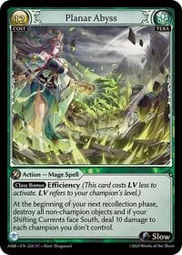 Planar Abyss - Mortal Ambition - Grand Archive TCG card