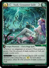 Yudi, Gossamer Jade - Mortal Ambition - Grand Archive TCG card